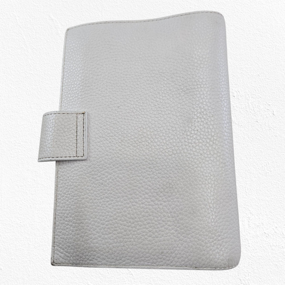 Moterm Ivory Personal 6-Ring Leather Planner Organizer Binder Planner Binder - Picture 2 of 10